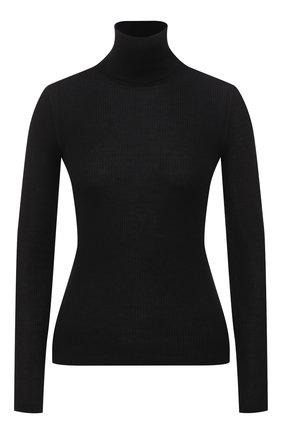 Женская водолазка из кашемира и шерсти SAINT LAURENT черного цвета по цене 76150 руб., арт. 637869/YAPK2 | Фото 1 Женская водолазка из кашемира и шерсти SAINT LAURENT черного цвета, арт. 637869/YAPK2 | Фото 1