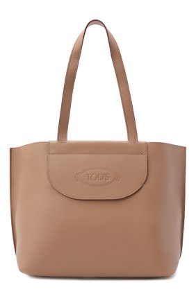 Женский сумка-шопер TOD’S бежевого цвета по цене 83600 руб., арт. XBWA0LA0300RIA | Фото 1 Женский сумка-шопер TOD’S бежевого цвета, арт. XBWA0LA0300RIA | Фото 1