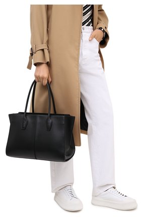 Женский сумка TOD’S черного цвета по цене 133500 руб., арт. XBWA0NA0300R0R | Фото 2 Женский сумка TOD’S черного цвета, арт. XBWA0NA0300R0R | Фото 2