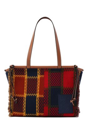 Женский сумка-тоут cushion LOEWE красного цвета по цене 156500 руб., арт. A612B90X10 | Фото 1 Женский сумка-тоут cushion LOEWE красного цвета, арт. A612B90X10 | Фото 1
