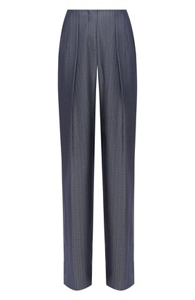 Женские шерстяные брюки GIORGIO ARMANI серого цвета по цене 106500 руб., арт. 0WHPP0DG/T01W1 | Фото 1