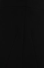 Женская шерстяная юбка GIORGIO ARMANI черного цвета, арт. 0WHNN040/T01V3 | Фото 6 (Материал внешний: Шерсть; Женское Кросс-КТ: Юбка-одежда; Стили: Классический; Длина Ж (юбки, платья, шорты): Миди)