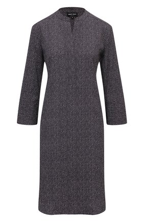 Женское платье из хлопка и шелка GIORGIO ARMANI серого цвета по цене 149500 руб., арт. 0WHCCZ83/TZ648 | Фото 1 Женское платье из хлопка и шелка GIORGIO ARMANI серого цвета, арт. 0WHCCZ83/TZ648 | Фото 1