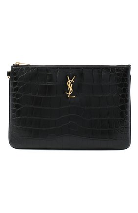 Женские кожаный футляр для документов SAINT LAURENT черного цвета по цене 56950 руб., арт. 558070/1WD0J | Фото 1 Женские кожаный футляр для документов SAINT LAURENT черного цвета, арт. 558070/1WD0J | Фото 1
