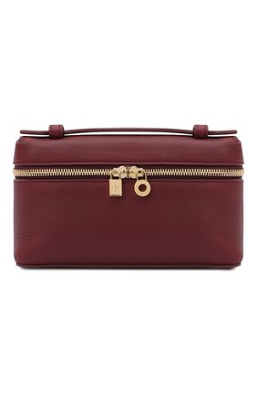 Женская поясная сумка extra pocket l16 LORO PIANA бордового цвета по цене 115000 руб., арт. FAI8396 | Фото 1 Женская поясная сумка extra pocket l16 LORO PIANA бордового цвета, арт. FAI8396 | Фото 1