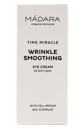 Крем для кожи вокруг глаз time miracle wrinkle smoothing (15ml) MADARA бесцветного цвета, арт. A3191 | Фото 2