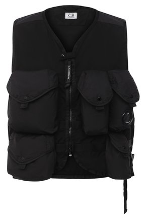 Мужской жилет C.P. COMPANY черного цвета по цене 33250 руб., арт. 09CM0W163A-005782M | Фото 1 Мужской жилет C.P. COMPANY черного цвета, арт. 09CM0W163A-005782M | Фото 1