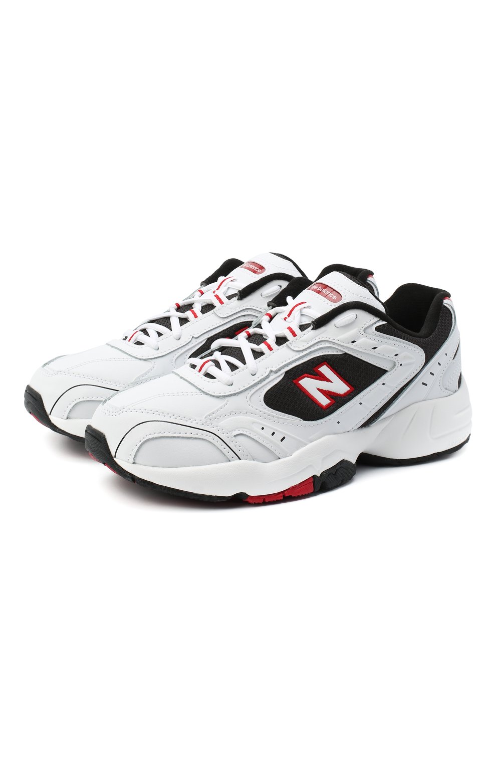 Мужские белые кроссовки 452 NEW BALANCE купить в интернет-магазине ЦУМ,  арт. MX452SD/D