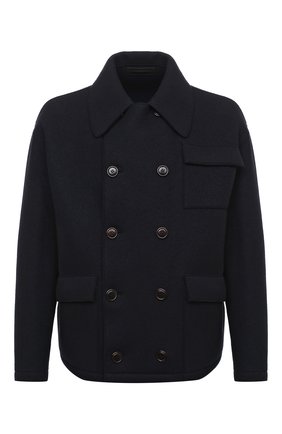 Мужской бушлат из шерсти и кашемира GIORGIO ARMANI темно-синего цвета по цене 171500 руб., арт. 0WG0B03X/T020A | Фото 1 Мужской бушлат из шерсти и кашемира GIORGIO ARMANI темно-синего цвета, арт. 0WG0B03X/T020A | Фото 1