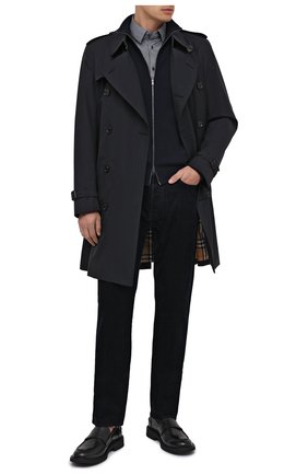 Мужские джинсы GIORGIO ARMANI темно-синего цвета по цене 53400 руб., арт. 6HSJ63/SN59Z | Фото 2 Мужские джинсы GIORGIO ARMANI темно-синего цвета, арт. 6HSJ63/SN59Z | Фото 2 (Длина (брюки, джинсы): Стандартные; Материал внешний: Хлопок; Стили: Кэжуэл; Силуэт М (брюки): Прямые)