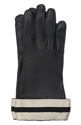 Женские кожаные перчатки GIORGIO ARMANI темно-синего цвета по цене 42850 руб., арт. 794212/0A212 | Фото 1 Женские кожаные перчатки GIORGIO ARMANI темно-синего цвета, арт. 794212/0A212 | Фото 1
