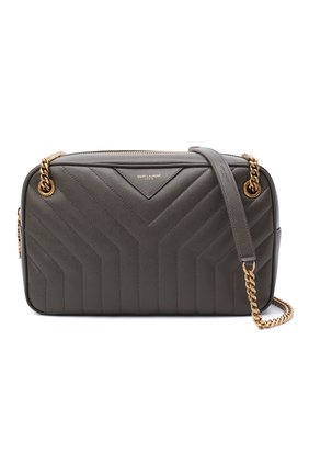 Женская сумка joan SAINT LAURENT темно-серого цвета по цене 131500 руб., арт. 617691/B0WS7 | Фото 5 Женская сумка joan SAINT LAURENT темно-серого цвета, арт. 617691/B0WS7 | Фото 5