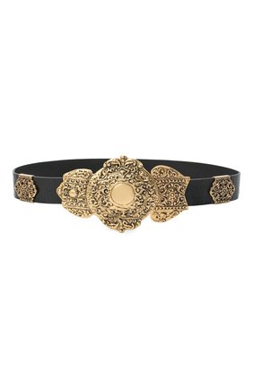 Женский кожаный ремень SAINT LAURENT черного цвета по цене 129500 руб., арт. 634436/0KT0W | Фото 1 Женский кожаный ремень SAINT LAURENT черного цвета, арт. 634436/0KT0W | Фото 1 (Материал: Кожа)