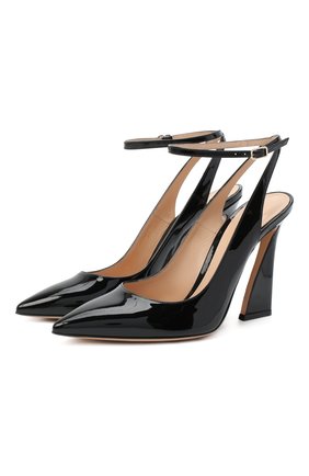 Женская кожаные туфли maudi 105 GIANVITO ROSSI черного цвета по цене 54650 руб., арт. G95282.15RIC.VERNER0 | Фото 1 Женская кожаные туфли maudi 105 GIANVITO ROSSI черного цвета, арт. G95282.15RIC.VERNER0 | Фото 1