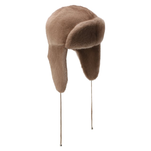 Норковая шапка-ушанка Kussenkovv