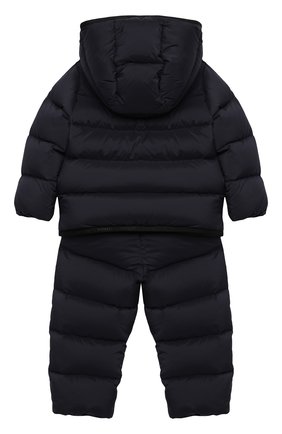 Детского комплект из куртки и брюк MONCLER синего цвета по цене 48400 руб., арт. F2-951-1F507-00-53333 | Фото 2 Детского комплект из куртки и брюк MONCLER синего цвета, арт. F2-951-1F507-00-53333 | Фото 2