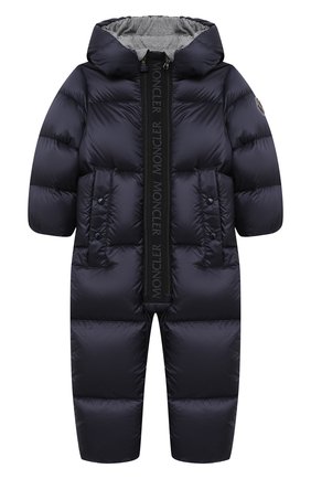 Детского пуховый комбинезон MONCLER темно-синего цвета по цене 42500 руб., арт. F2-951-1G501-00-53048 | Фото 1 Детского пуховый комбинезон MONCLER темно-синего цвета, арт. F2-951-1G501-00-53048 | Фото 1