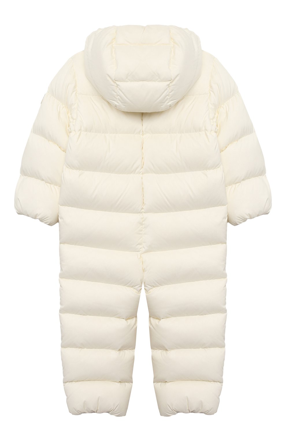 Детский пуховый комбинезон MONCLER белого цвета по цене 59500 руб., арт. F2-951-1G502-00-53333/18M-3A | Фото 2 Детский пуховый комбинезон MONCLER белого цвета, арт. F2-951-1G502-00-53333/18M-3A | Фото 2 (Региональные ограничения белый список (Axapta Mercury): RU; Ростовка одежда: 18 мес | 86 см, 36 мес | 98 см)