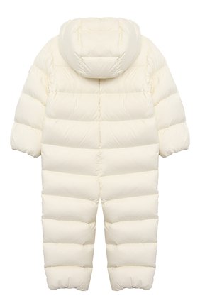 Детский пуховый комбинезон MONCLER белого цвета по цене 59500 руб., арт. F2-951-1G502-00-53333/18M-3A | Фото 2 Детский пуховый комбинезон MONCLER белого цвета, арт. F2-951-1G502-00-53333/18M-3A | Фото 2 (Региональные ограничения белый список (Axapta Mercury): RU; Ростовка одежда: 18 мес | 86 см, 36 мес | 98 см)