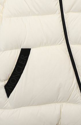 Детский пуховый комбинезон MONCLER белого цвета по цене 59500 руб., арт. F2-951-1G502-00-53333/18M-3A | Фото 3 Детский пуховый комбинезон MONCLER белого цвета, арт. F2-951-1G502-00-53333/18M-3A | Фото 3 (Региональные ограничения белый список (Axapta Mercury): RU; Ростовка одежда: 18 мес | 86 см, 36 мес | 98 см)
