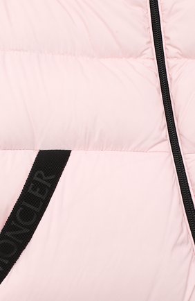 Детский пуховый комбинезон MONCLER светло-розового цвета по цене 59500 руб., арт. F2-951-1G502-00-53333/18M-3A | Фото 3 Детский пуховый комбинезон MONCLER светло-розового цвета, арт. F2-951-1G502-00-53333/18M-3A | Фото 3 (Рукава: Длинные; Материал внешний: Синтетический материал; Материал утеплителя: Пух и перо; Материал подклада: Хлопок; Ростовка одежда: 18 мес | 86 см)