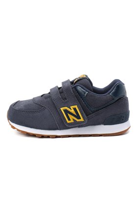 Детские кроссовки 574 NEW BALANCE синего цвета по цене 5990 руб., арт. IV574PNY/M | Фото 2 Детские кроссовки 574 NEW BALANCE синего цвета, арт. IV574PNY/M | Фото 2