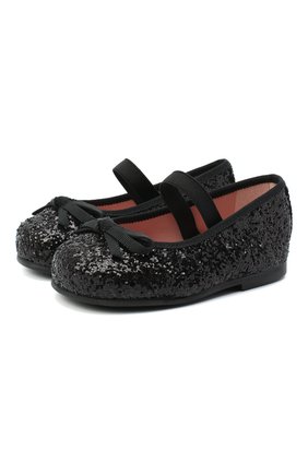 Детские балетки PRETTY BALLERINAS черного цвета по цене 12400 руб., арт. 40.569/KYLIE | Фото 1 Детские балетки PRETTY BALLERINAS черного цвета, арт. 40.569/KYLIE | Фото 1 (Материал внутренний: Натуральная кожа; Материал внешний: Текстиль, Экокожа; Региональные ограничения белый список (Axapta Mercury): RU; Длина стельки: 12,2)