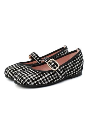 Детские замшевые балетки PRETTY BALLERINAS черно-белого цвета по цене 16350 руб., арт. 49.106-R/LIBRARY | Фото 1 Детские замшевые балетки PRETTY BALLERINAS черно-белого цвета, арт. 49.106-R/LIBRARY | Фото 1 (Материал внутренний: Натуральная кожа; Материал внешний: Кожа; Девочки-школьная форма: Классическая обувь; Региональные ограничения белый список (Axapta Mercury): RU; Длина стельки: 16, 17,3, 20,6, 20, 18,6, 19,3, 22, 22,6, 21,2, 16,7)