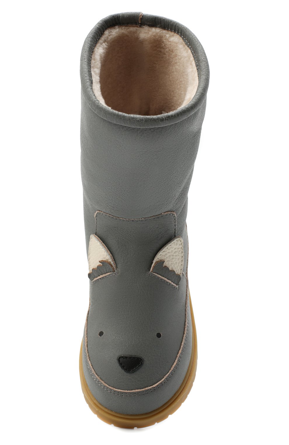 Мужского кожаные сапоги DONSJE AMSTERDAM серого цвета, арт. 1004-ST056-CL024 | Фото 4 (Длина стельки: 18, 19,5, 20,5; ширина носка стельки: 6,6; высота каблука: 1,6)
