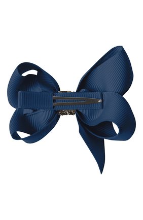 Детская заколка-зажим boutique bow MILLEDEUX темно-синего цвета, арт. 370-GC-02 | Фото 2 (Региональные ограничения белый список (Axapta Mercury): RU)