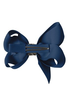 Детская заколка-зажим boutique bow MILLEDEUX темно-синего цвета по цене 0 руб., арт. 370-GC-02 | Фото 2 Детская заколка-зажим boutique bow MILLEDEUX темно-синего цвета, арт. 370-GC-02 | Фото 2 (Региональные ограничения белый список (Axapta Mercury): RU)