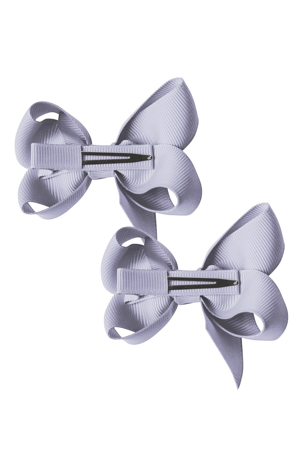Детская комплект из двух заколок boutique bow MILLEDEUX голубого цвета по цене 1380 руб., арт. 435-Pigtail- CGC-02 | Фото 2 Детская комплект из двух заколок boutique bow MILLEDEUX голубого цвета, арт. 435-Pigtail- CGC-02 | Фото 2