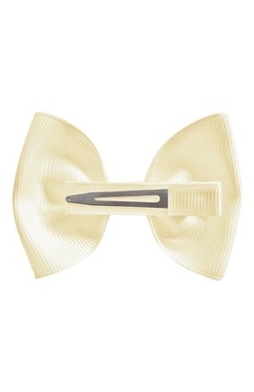 Детская заколка-зажим bowtie bow MILLEDEUX бежевого цвета по цене 910 руб., арт. 810-GLGC-02 | Фото 2 Детская заколка-зажим bowtie bow MILLEDEUX бежевого цвета, арт. 810-GLGC-02 | Фото 2