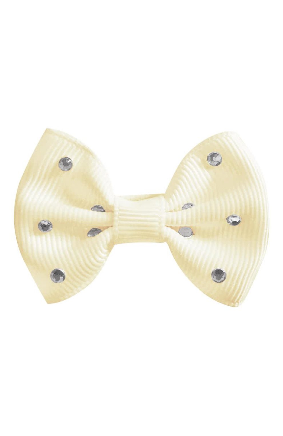 Детская заколка-зажим bowtie bow MILLEDEUX бежевого цвета, арт. 810-GLGC-03 | Фото 1