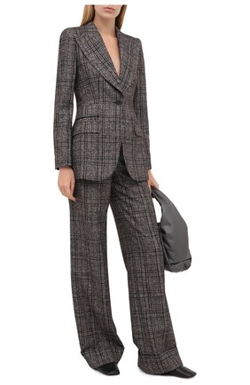Женский жакет DOLCE & GABBANA коричневого цвета по цене 178500 руб., арт. F29D0T/FQMH2 | Фото 2 Женский жакет DOLCE & GABBANA коричневого цвета, арт. F29D0T/FQMH2 | Фото 2