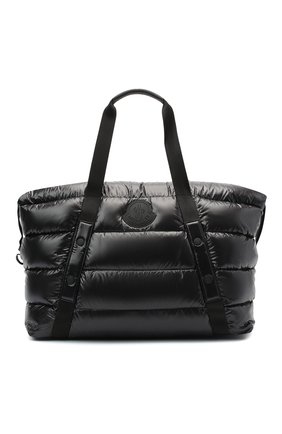 Мужская текстильная спортивная сумка maine MONCLER черного цвета, арт. F2-09A-5D501-10-02SLF | Фото 1 (Материал: Текстиль; Размер: large)