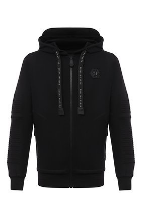 Мужская хлопковая толстовка PHILIPP PLEIN черного цвета по цене 78300 руб., арт. F20C MJB1962 PJO002N | Фото 1 Мужская хлопковая толстовка PHILIPP PLEIN черного цвета, арт. F20C MJB1962 PJO002N | Фото 1
