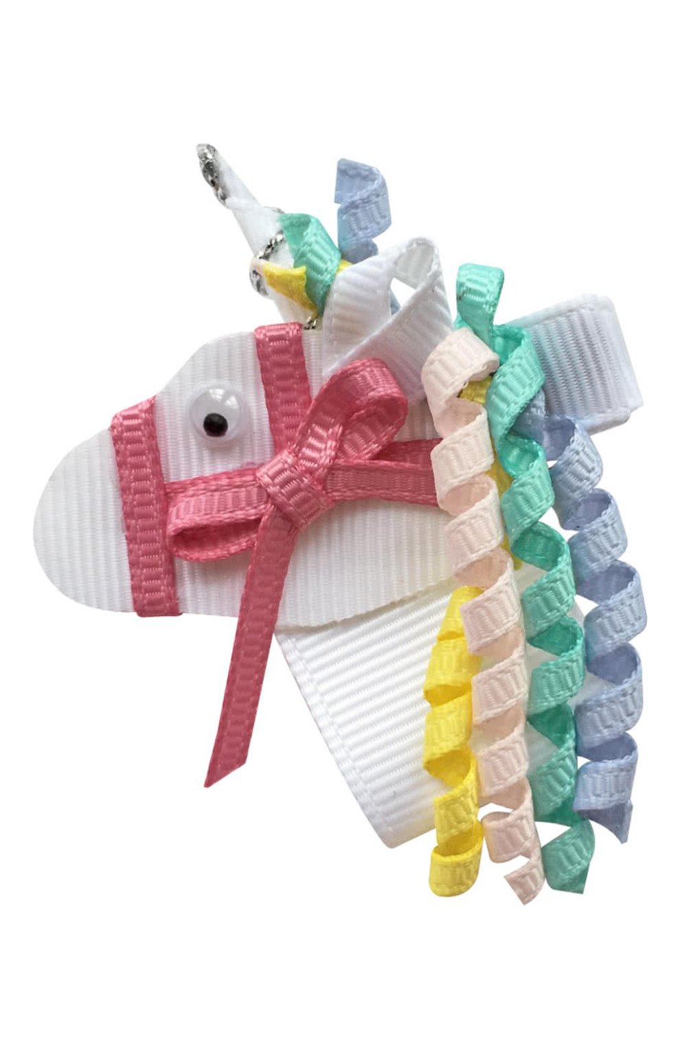Детская заколка-зажим единорог MILLEDEUX белого цвета, арт. Unicorn-029 | Фото 1