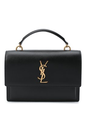 Женская сумка sunset medium SAINT LAURENT черного цвета по цене 156000 руб., арт. 634723/D420W | Фото 1 Женская сумка sunset medium SAINT LAURENT черного цвета, арт. 634723/D420W | Фото 1