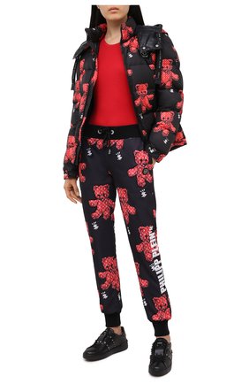 Женский куртка PHILIPP PLEIN черного цвета по цене 234900 руб., арт. F20C WRB0840 PNY002N | Фото 2 Женский куртка PHILIPP PLEIN черного цвета, арт. F20C WRB0840 PNY002N | Фото 2
