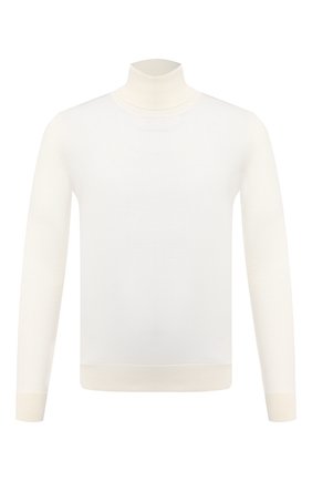 Мужской кашемировая водолазка DOLCE & GABBANA белого цвета по цене 83850 руб., арт. GXB00T/JAW20 | Фото 1 Мужской кашемировая водолазка DOLCE & GABBANA белого цвета, арт. GXB00T/JAW20 | Фото 1