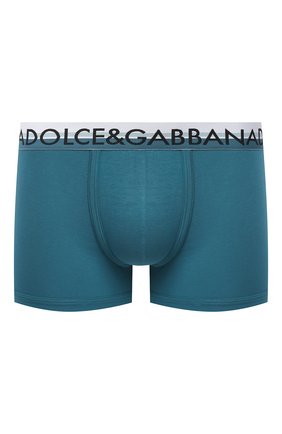 Мужские хлопковые боксеры DOLCE & GABBANA зеленого цвета по цене 4750 руб., арт. M4B68J/FUGHH | Фото 1 Мужские хлопковые боксеры DOLCE & GABBANA зеленого цвета, арт. M4B68J/FUGHH | Фото 1