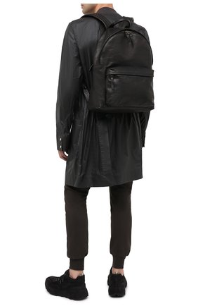 Мужской кожаный рюкзак OFFICINE CREATIVE черного цвета по цене 42050 руб., арт. 0C PACK/R0ME | Фото 2 Мужской кожаный рюкзак OFFICINE CREATIVE черного цвета, арт. 0C PACK/R0ME | Фото 2