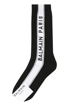 Мужские хлопковые носки BALMAIN черного цвета по цене 5820 руб., арт. BUV120020 | Фото 1 Мужские хлопковые носки BALMAIN черного цвета, арт. BUV120020 | Фото 1