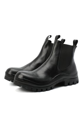Мужские кожаные челси OFFICINE CREATIVE черного цвета по цене 37500 руб., арт. CLEANTREK/001/FI0RE LUX | Фото 1 Мужские кожаные челси OFFICINE CREATIVE черного цвета, арт. CLEANTREK/001/FI0RE LUX | Фото 1