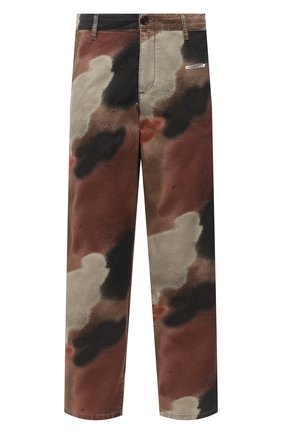 Мужские хлопковые брюки OFF-WHITE хаки цвета по цене 72800 руб., арт. 0MCA138E20FAB0016001 | Фото 1 Мужские хлопковые брюки OFF-WHITE хаки цвета, арт. 0MCA138E20FAB0016001 | Фото 1