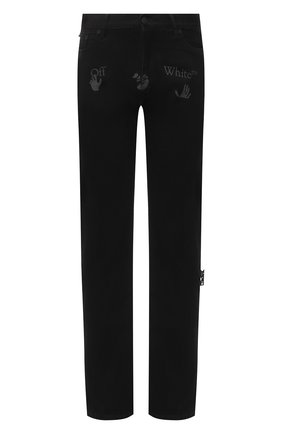 Мужские джинсы OFF-WHITE черного цвета по цене 43900 руб., арт. 0MYA078E20DEN0031001 | Фото 1 Мужские джинсы OFF-WHITE черного цвета, арт. 0MYA078E20DEN0031001 | Фото 1