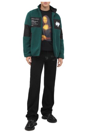 Мужские джинсы OFF-WHITE черного цвета по цене 43900 руб., арт. 0MYA078E20DEN0031001 | Фото 2 Мужские джинсы OFF-WHITE черного цвета, арт. 0MYA078E20DEN0031001 | Фото 2