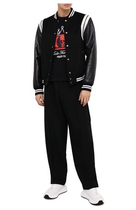 Мужская хлопковая футболка PHILIPP PLEIN черного цвета по цене 39150 руб., арт. F20C MTK4607 PJY002N | Фото 2 Мужская хлопковая футболка PHILIPP PLEIN черного цвета, арт. F20C MTK4607 PJY002N | Фото 2
