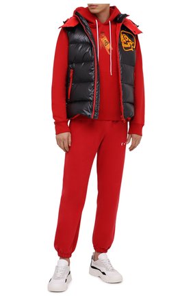 Мужской пуховый жилет PHILIPP PLEIN черного цвета по цене 182700 руб., арт. F20C MRC0134 PNY002N | Фото 2 Мужской пуховый жилет PHILIPP PLEIN черного цвета, арт. F20C MRC0134 PNY002N | Фото 2